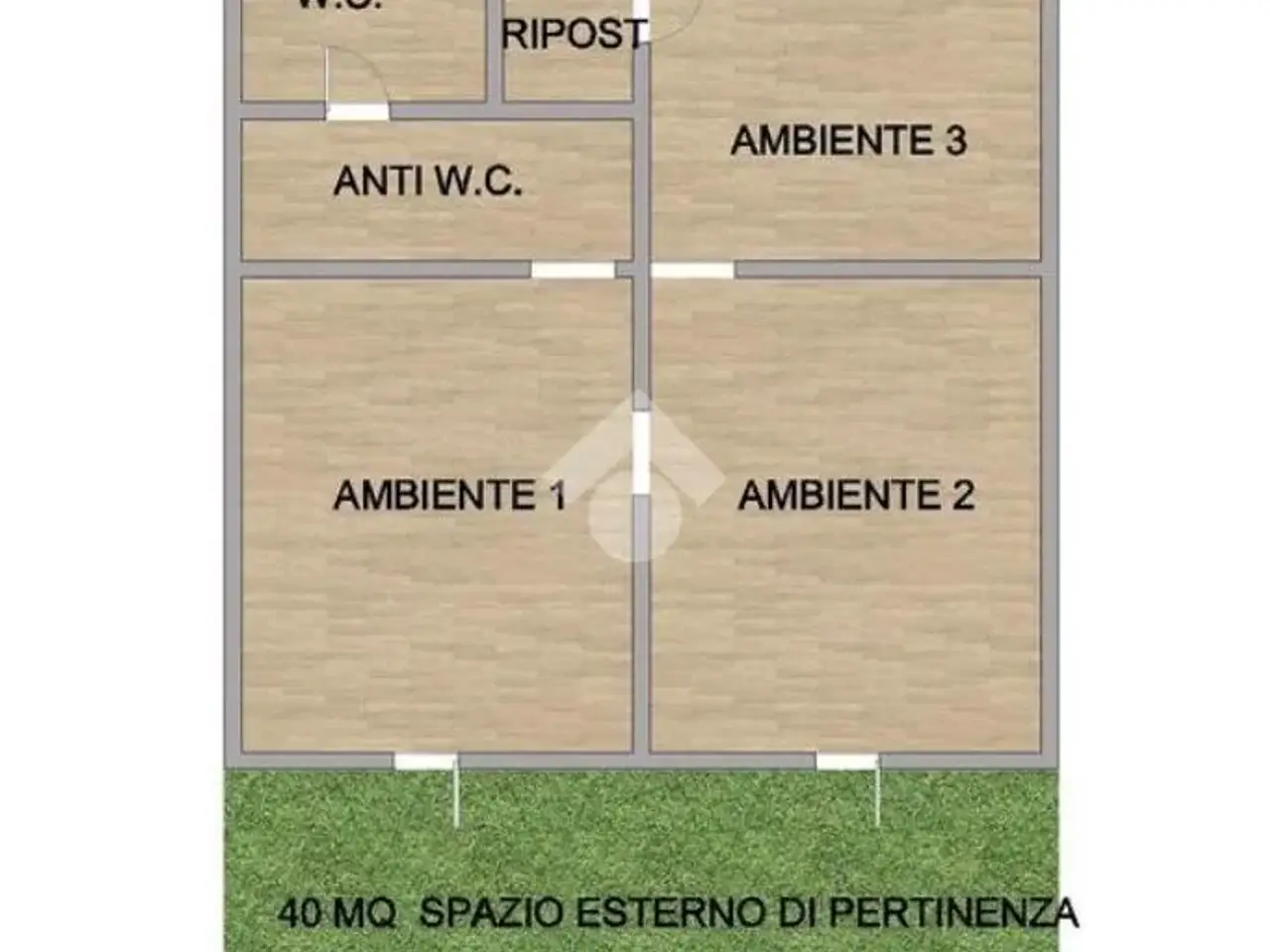 Negozio in Via Petrulla 12, Palermo, {3} - Planimetria 1
