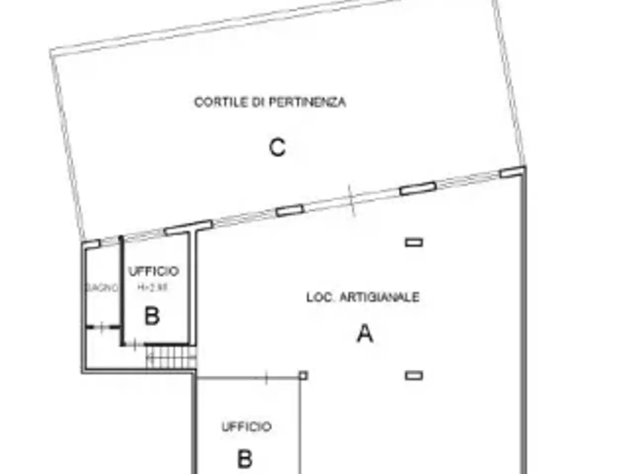 Capannone in Via Palese 1, Modugno, {3} - Planimetria 1
