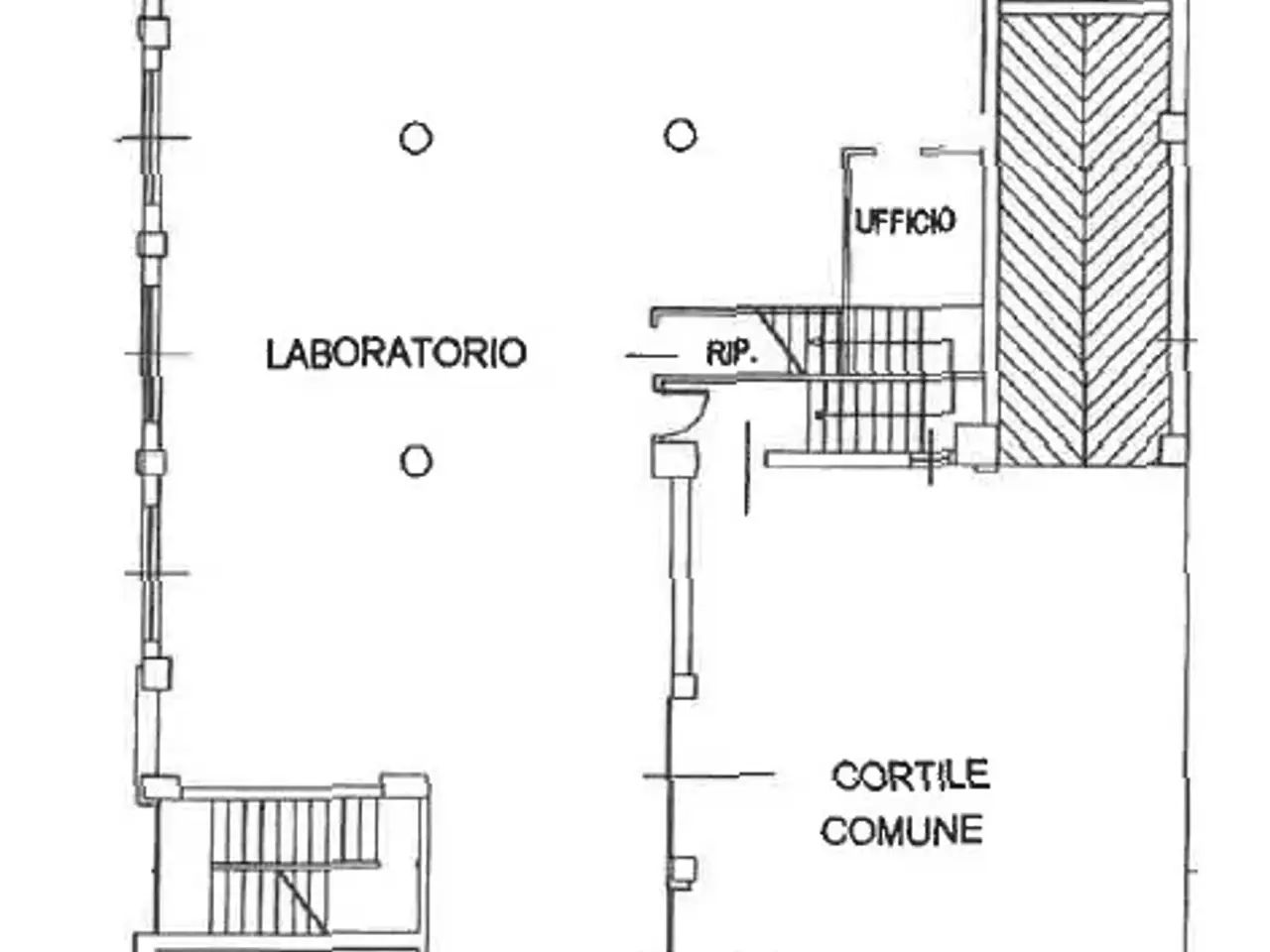 Magazzino in Via Silvio Pellico 19, Settimo Milanese, {3} - Planimetria 1