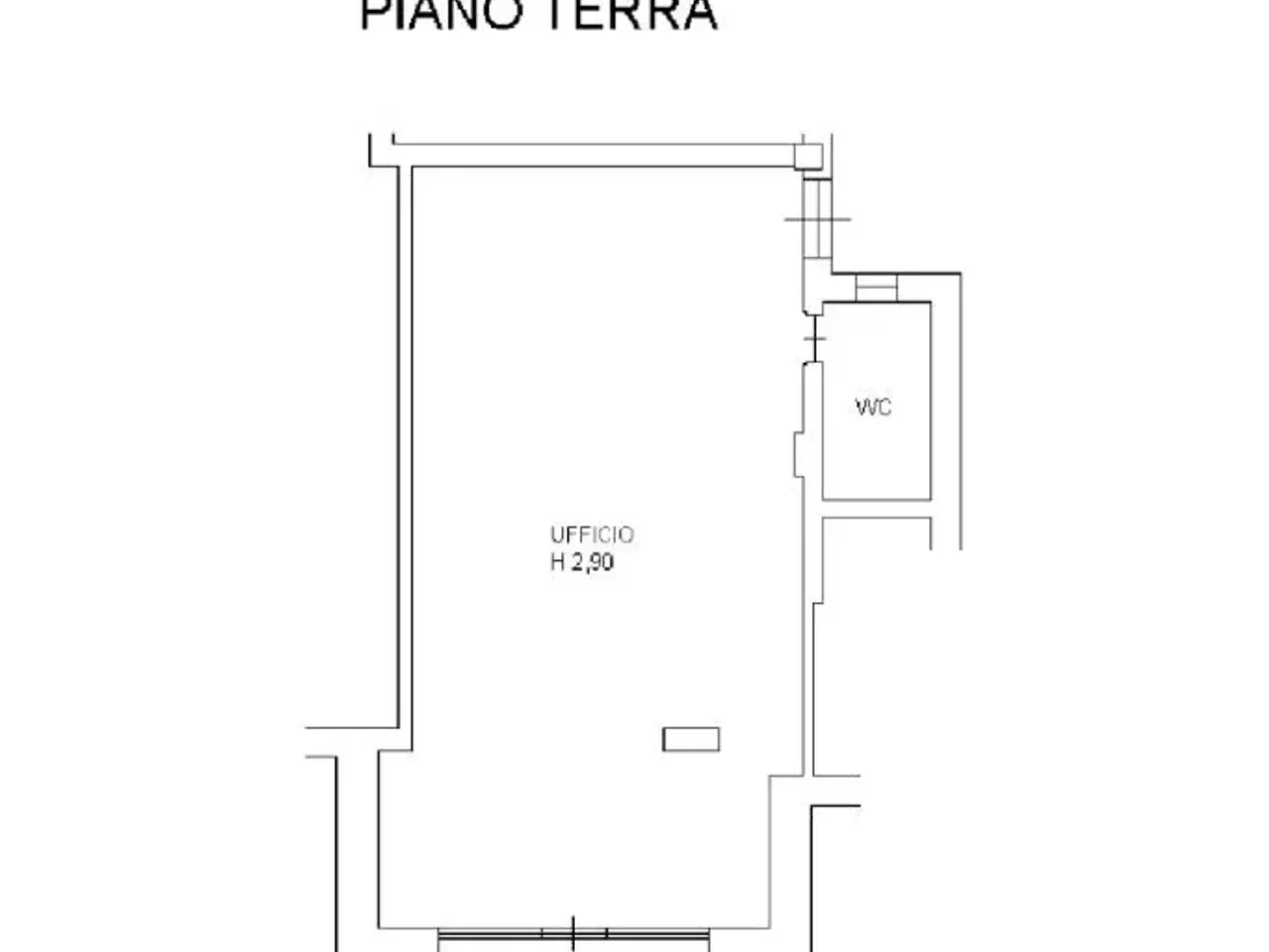 Ufficio in Via Gardesana, Prevalle, {3} - Planimetria 1