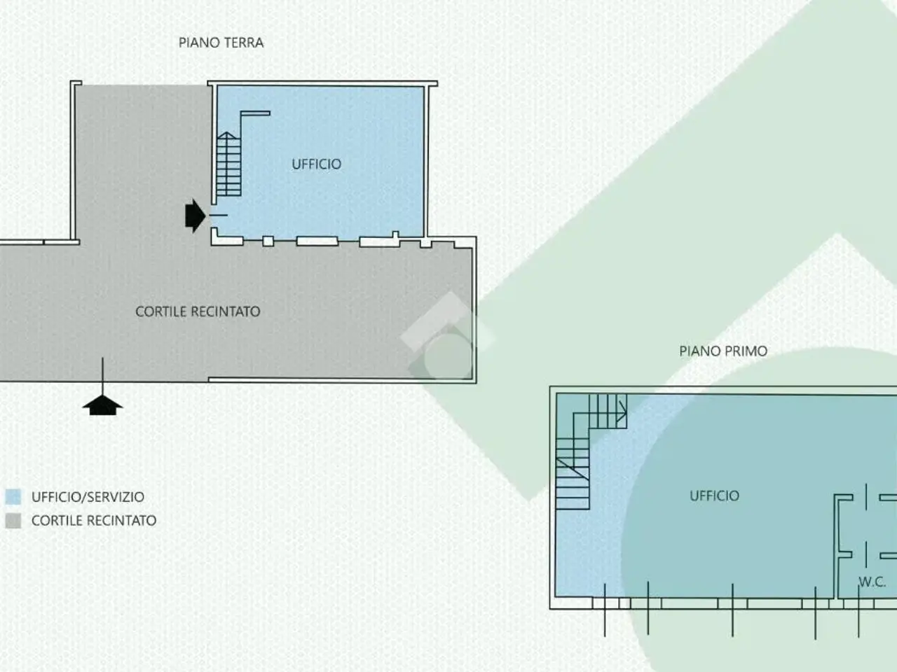 Ufficio in Via Giuseppe di Vittorio 9, Rho, {3} - Planimetria 1