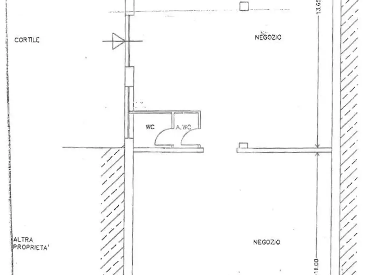 Negozio in Via Neive 31, Castagnito, {3} - Planimetria 1