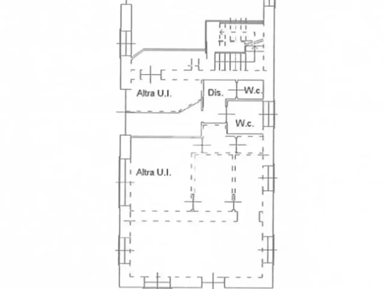 Ufficio in Frazione Baume 46, Oulx, {3} - Planimetria 1