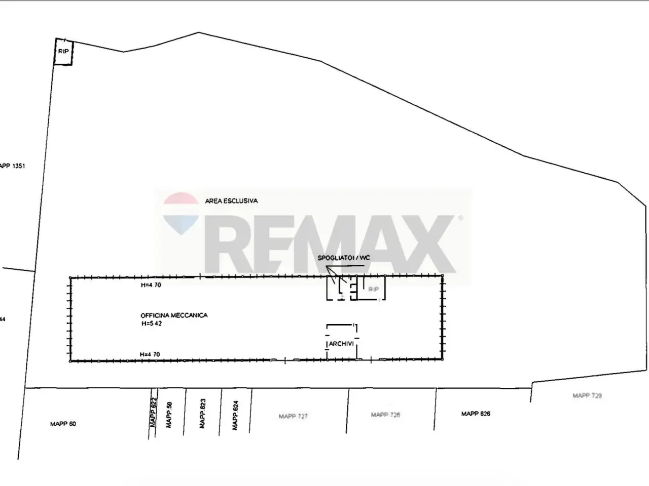 Capannone in Via Labriola 27, Borgo Ticino, {3} - Planimetria 1