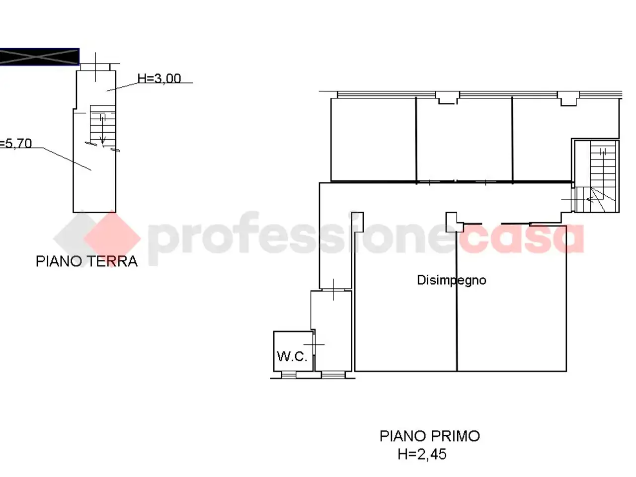 Ufficio in Via Ferruccio Busoni 69, Empoli, {3} - Planimetria 1