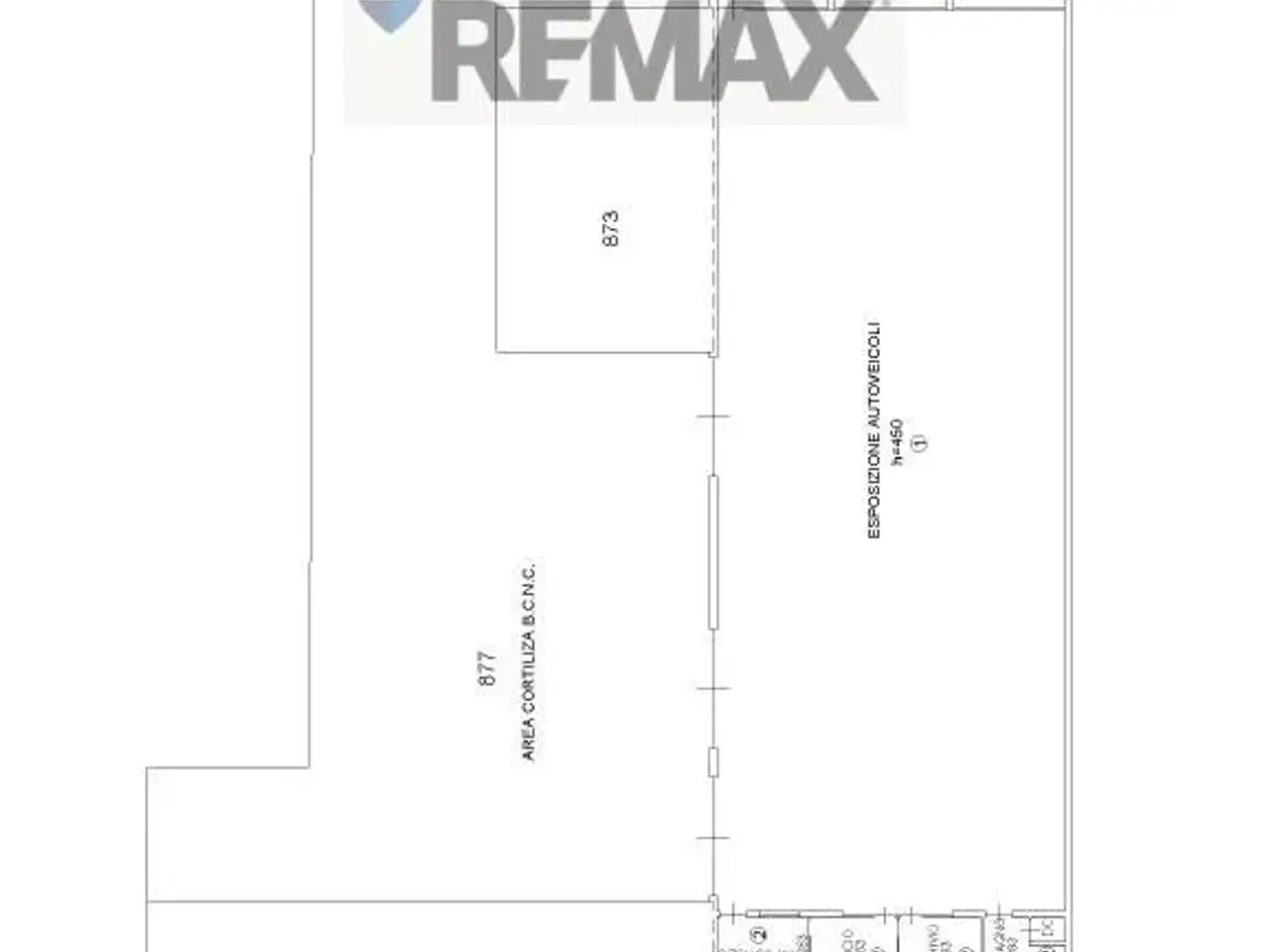 Negozio in Via Matteotti 68, Noceto, {3} - Planimetria 1