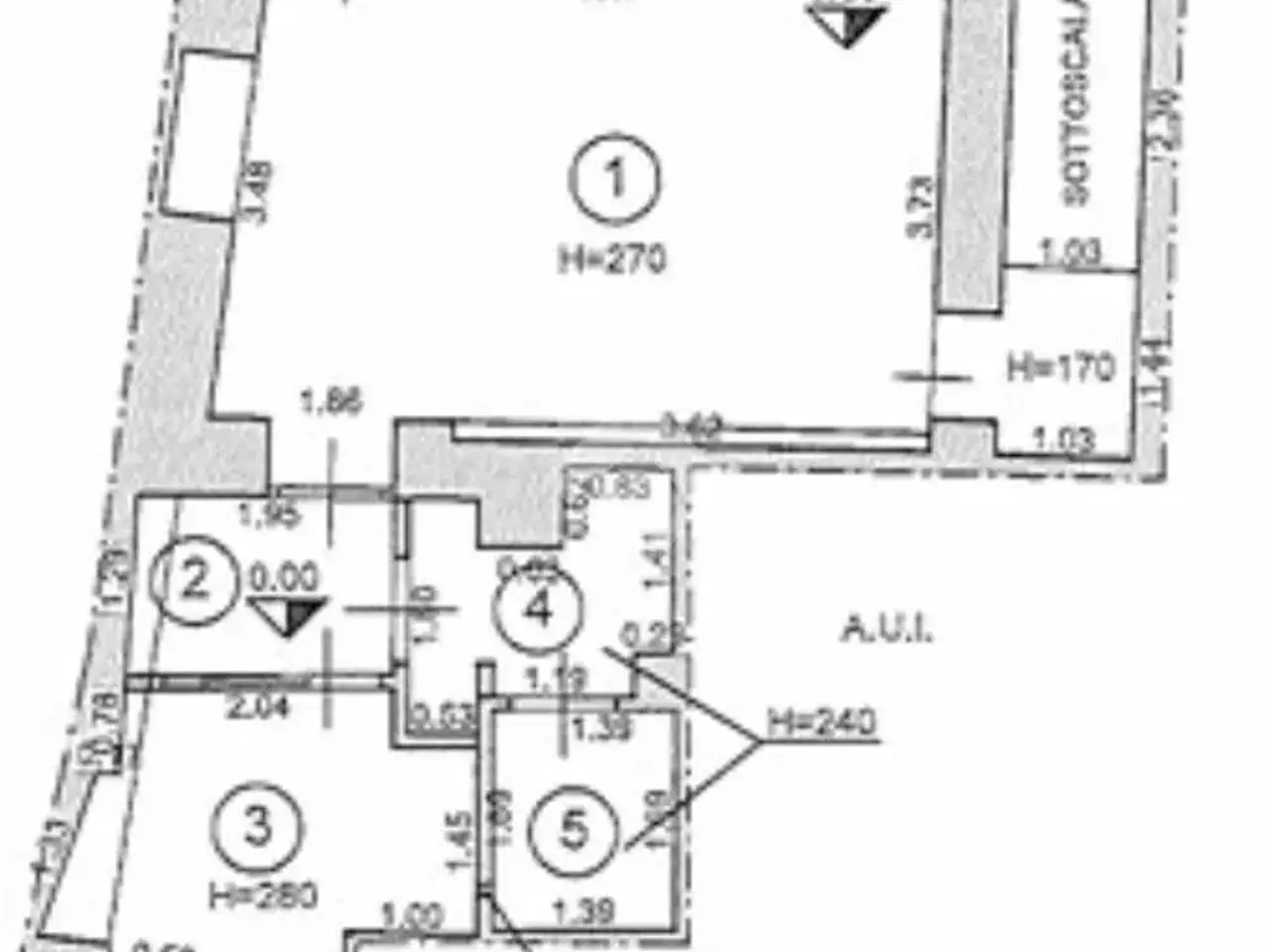 Ufficio in Via Elia Capriolo 1, Brescia, {3} - Planimetria 1