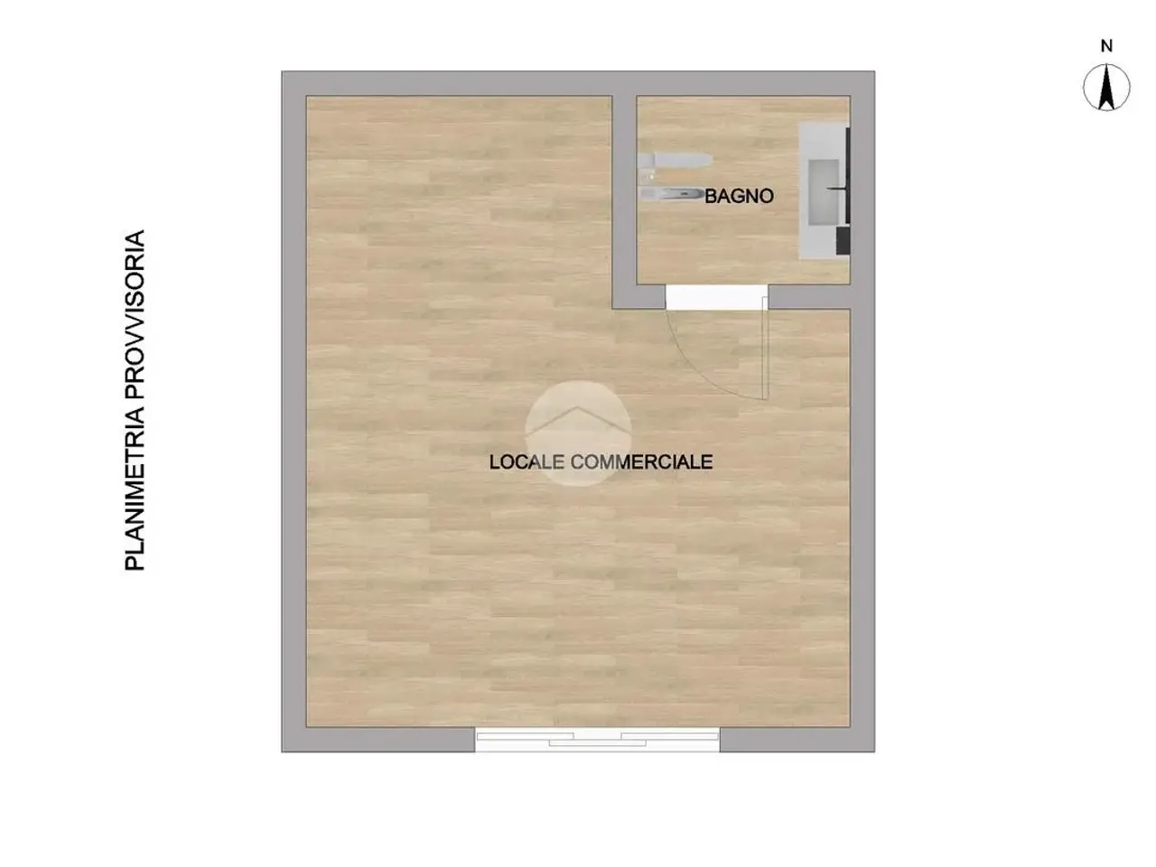 Negozio in Manfredonia Via Gargano 156, Manfredonia, {3} - Planimetria 1