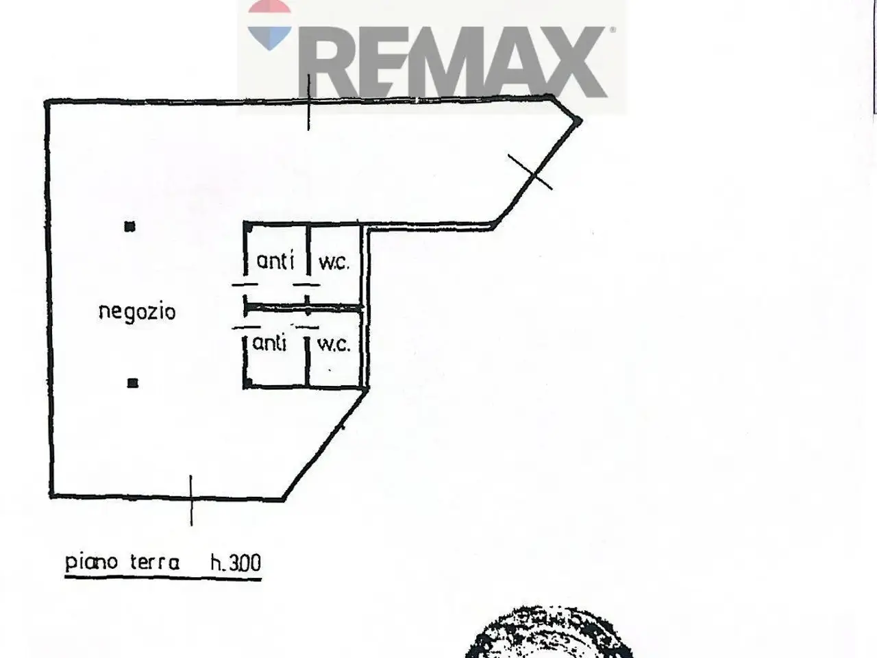 Ufficio in Via Guido Rossa 12, Ponte San Nicolo', {3} - Planimetria 1