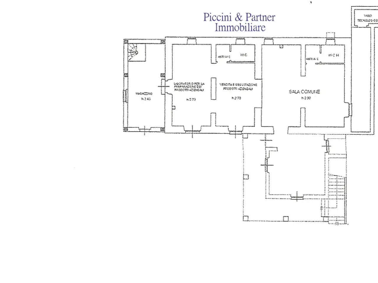 Agriturismo in Sp205 4, Gubbio, {3} - Planimetria 1