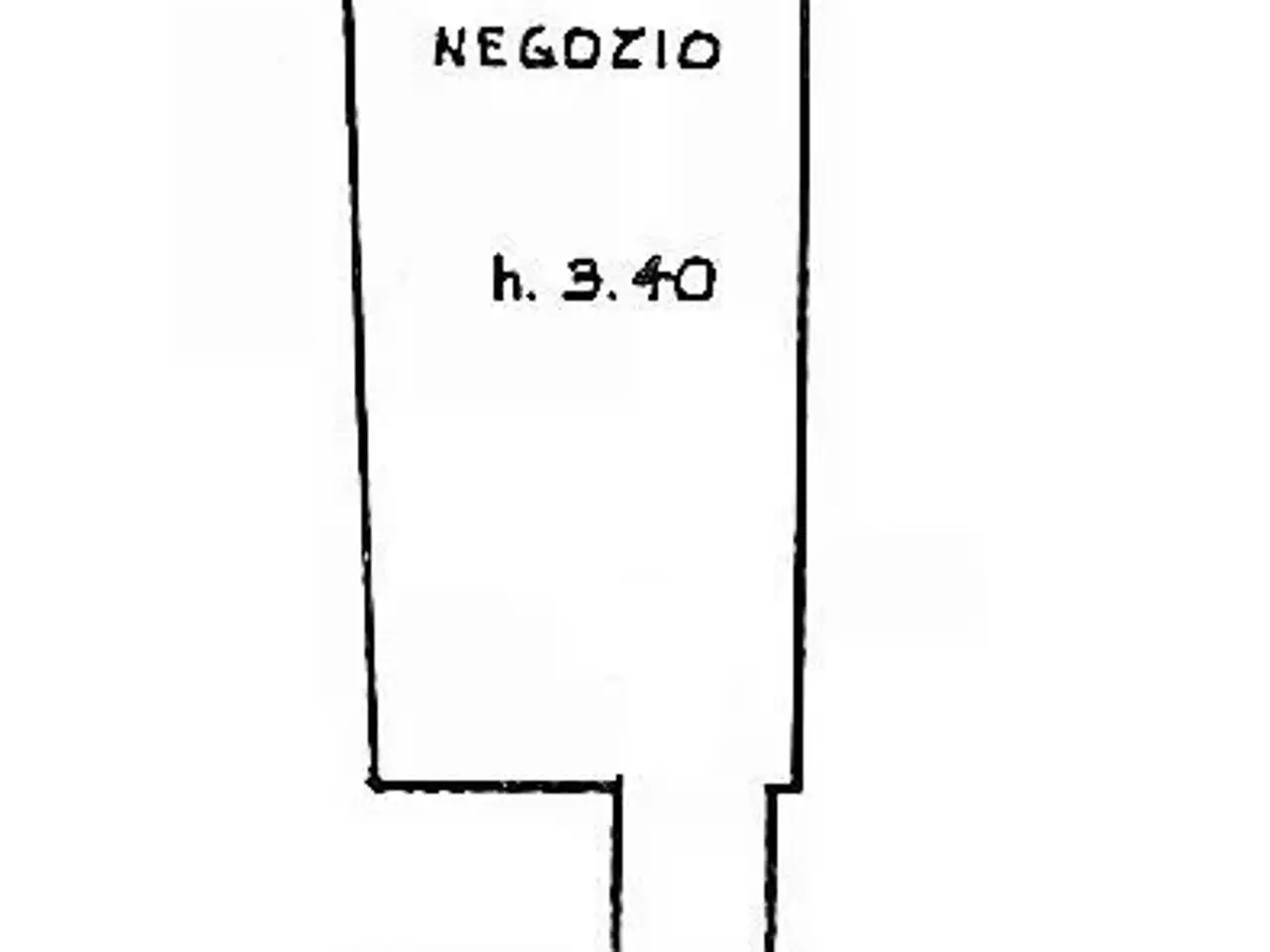 Locale commerciale in El Giglio 50053, Empoli, {3} - Planimetria 1