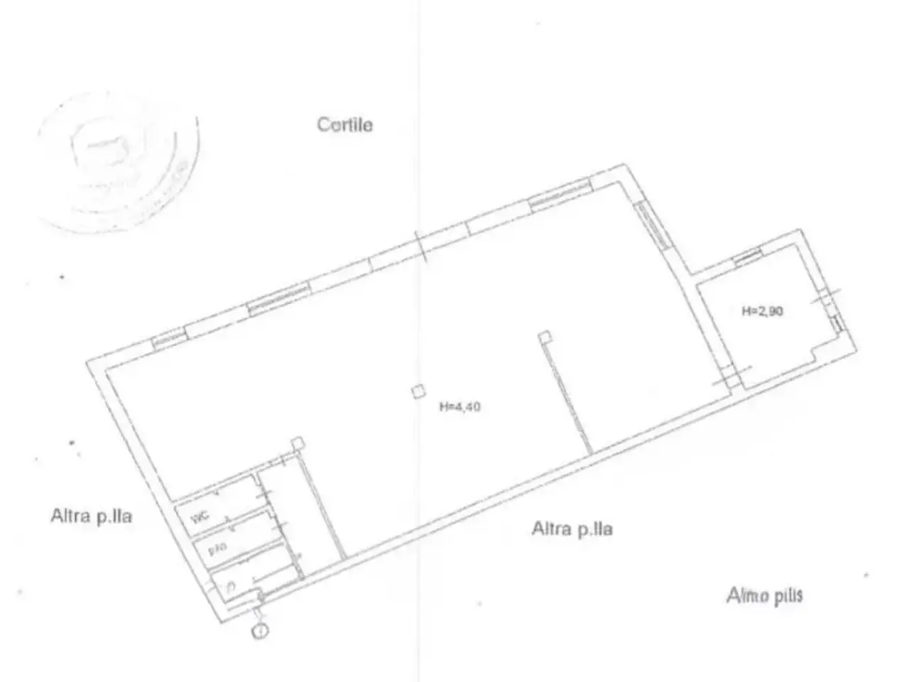 Laboratorio in I° Traversa Alfonso La Marmora 10, Casoria, {3} - Planimetria 1