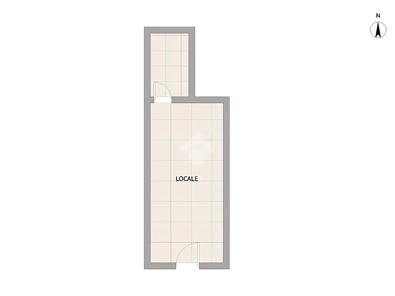 Negozio in Via Monte Rosa 120, Napoli, {3} - Planimetria 1