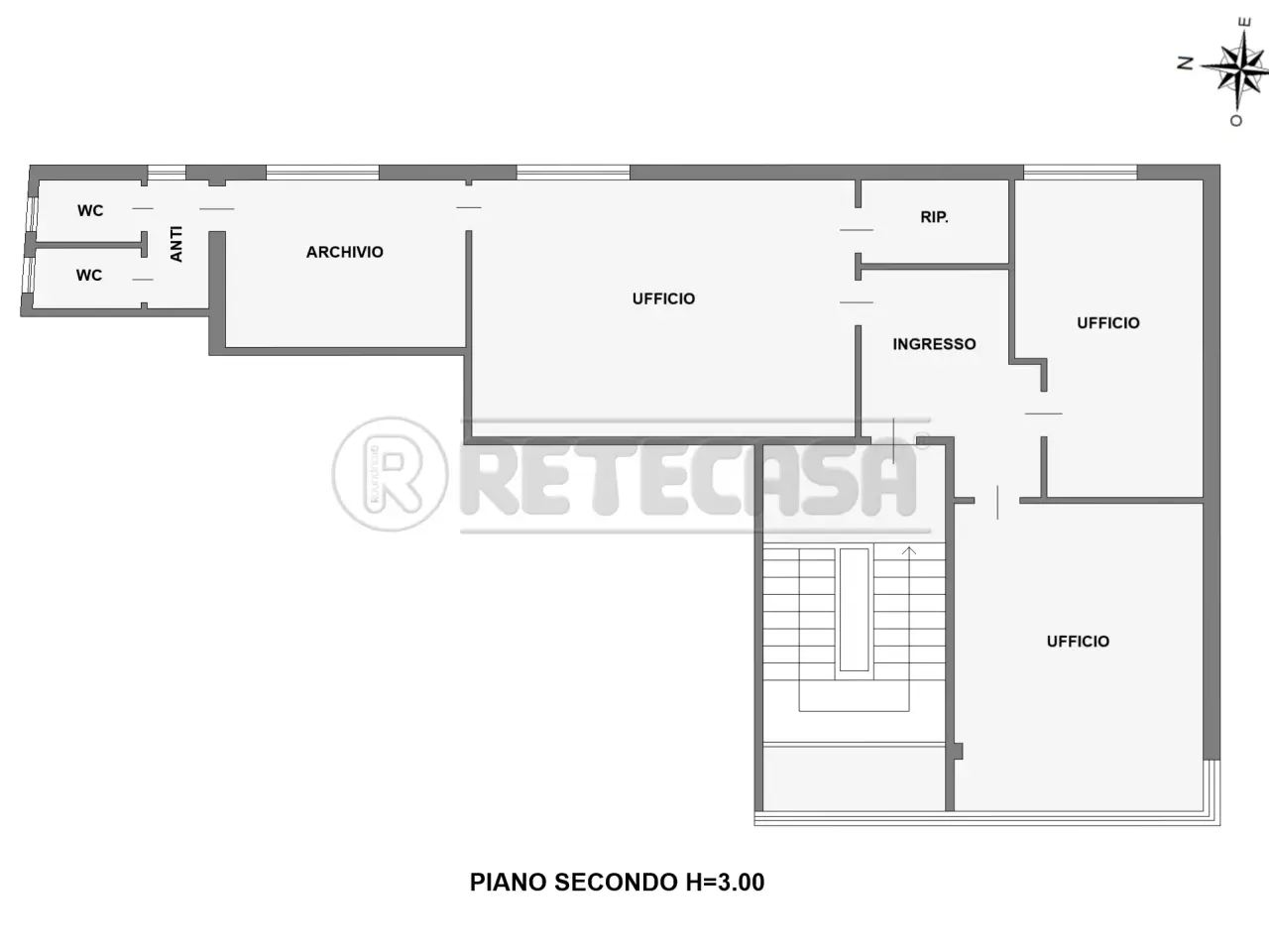Ufficio in Via dei Colli 33, Padova, {3} - Planimetria 1