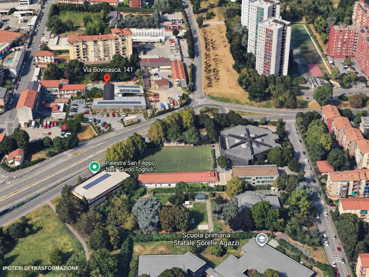 Palazzina commerciale in Via Bovisasca 141, Milano, {3} - Foto 1