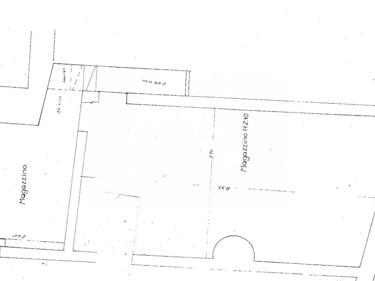 Negozio in Piazza Castello, Vicenza, {3} - Planimetria 1