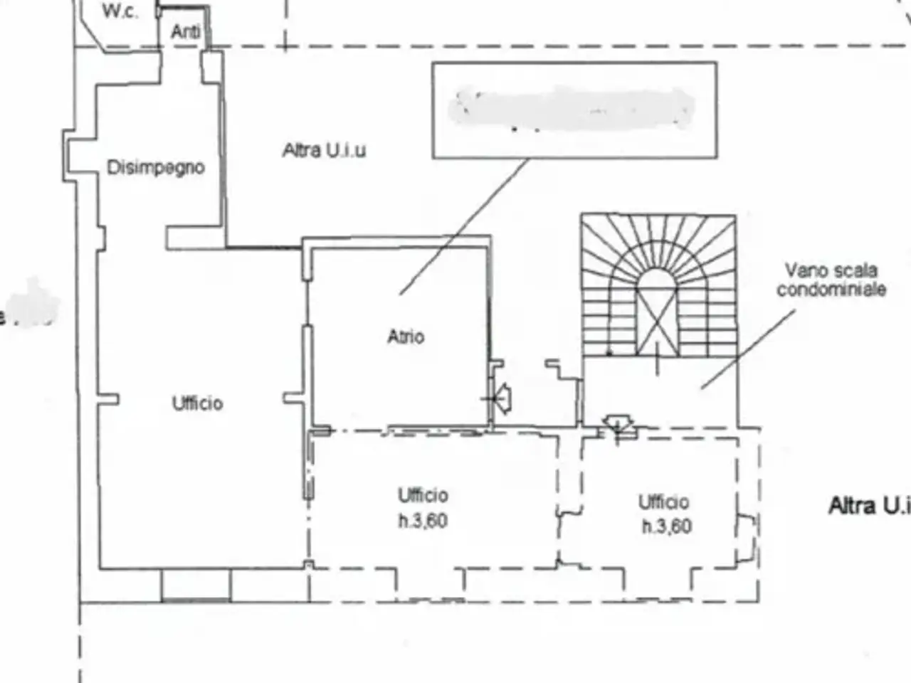 Ufficio in Via Silvio Bonfante, Imperia, {3} - Planimetria 1