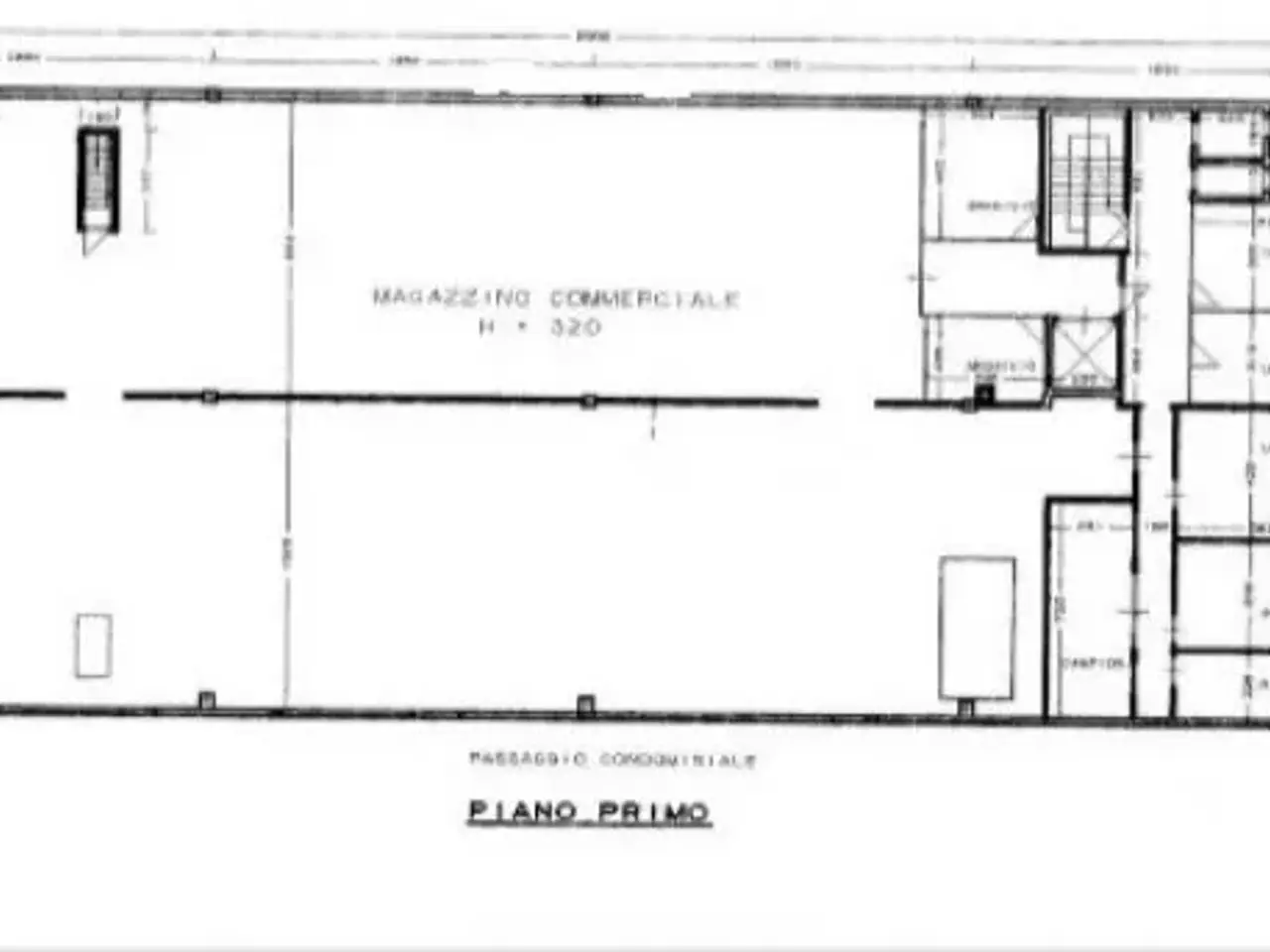 Capannone in Via Danubio, Sesto Fiorentino, {3} - Planimetria 1