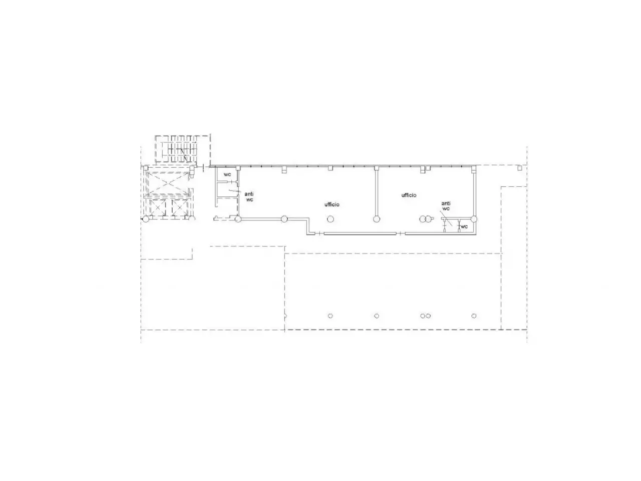Negozio in Corso Moncenisio, N. 43, Rosta, {3} - Planimetria 1