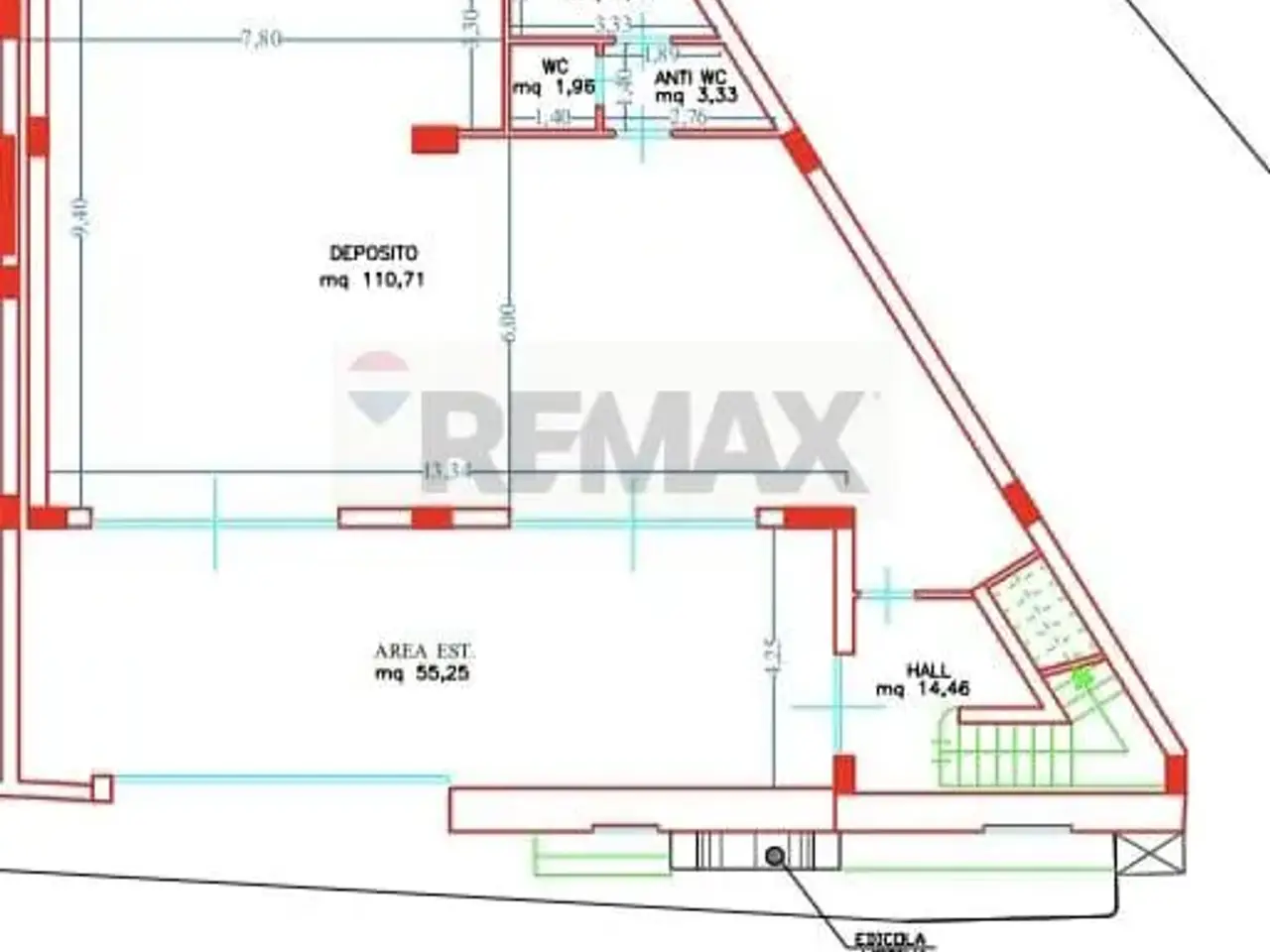 Negozio in Via Marchese di Casalotto 44, Aci Sant'Antonio, {3} - Planimetria 1