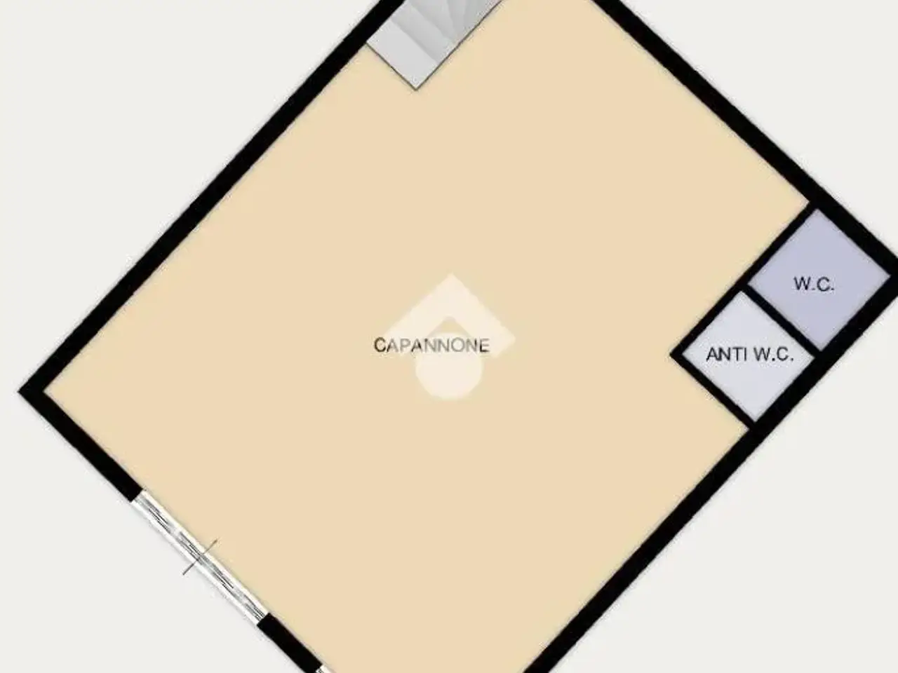 Capannone in Via del Garda, Rovereto, {3} - Planimetria 1