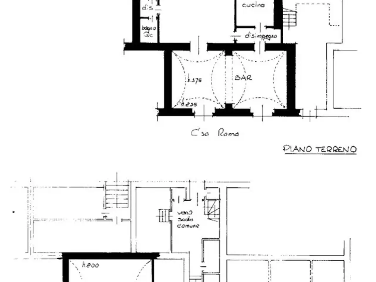 Palazzina commerciale in Corso Roma 60, Varallo, {3} - Planimetria 1