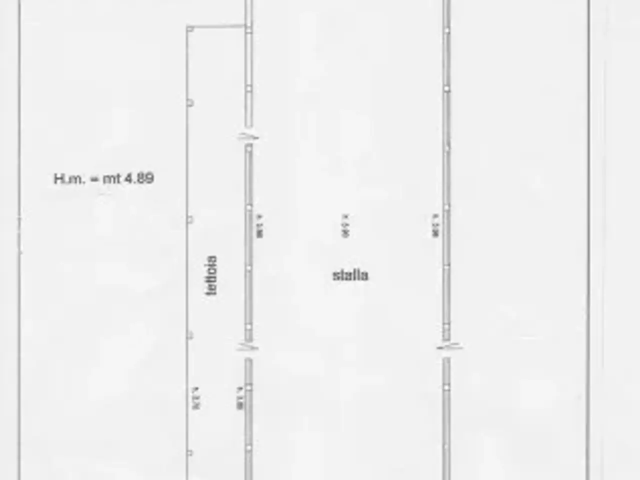 Magazzino in , Ladispoli, {3} - Planimetria 1