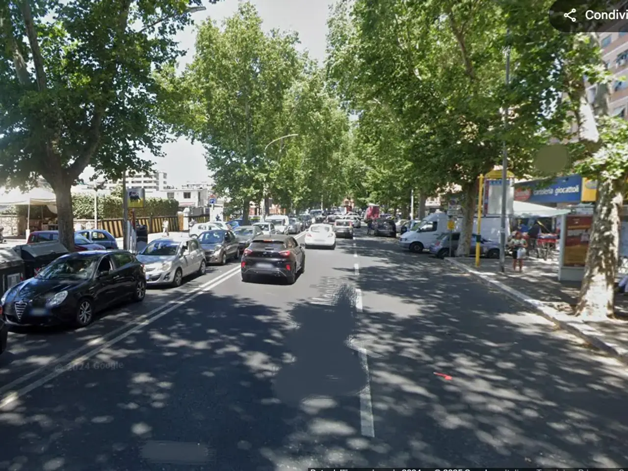 Negozio in Via della Magliana, Roma, {3} - Planimetria 1