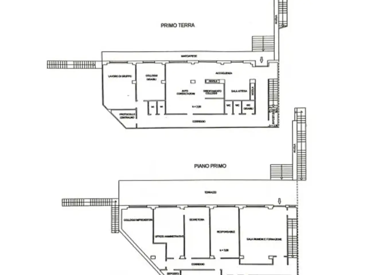 Stabile - Palazzo in Traversa Ammiraglio Ruggiero, Lauria, {3} - Planimetria 1