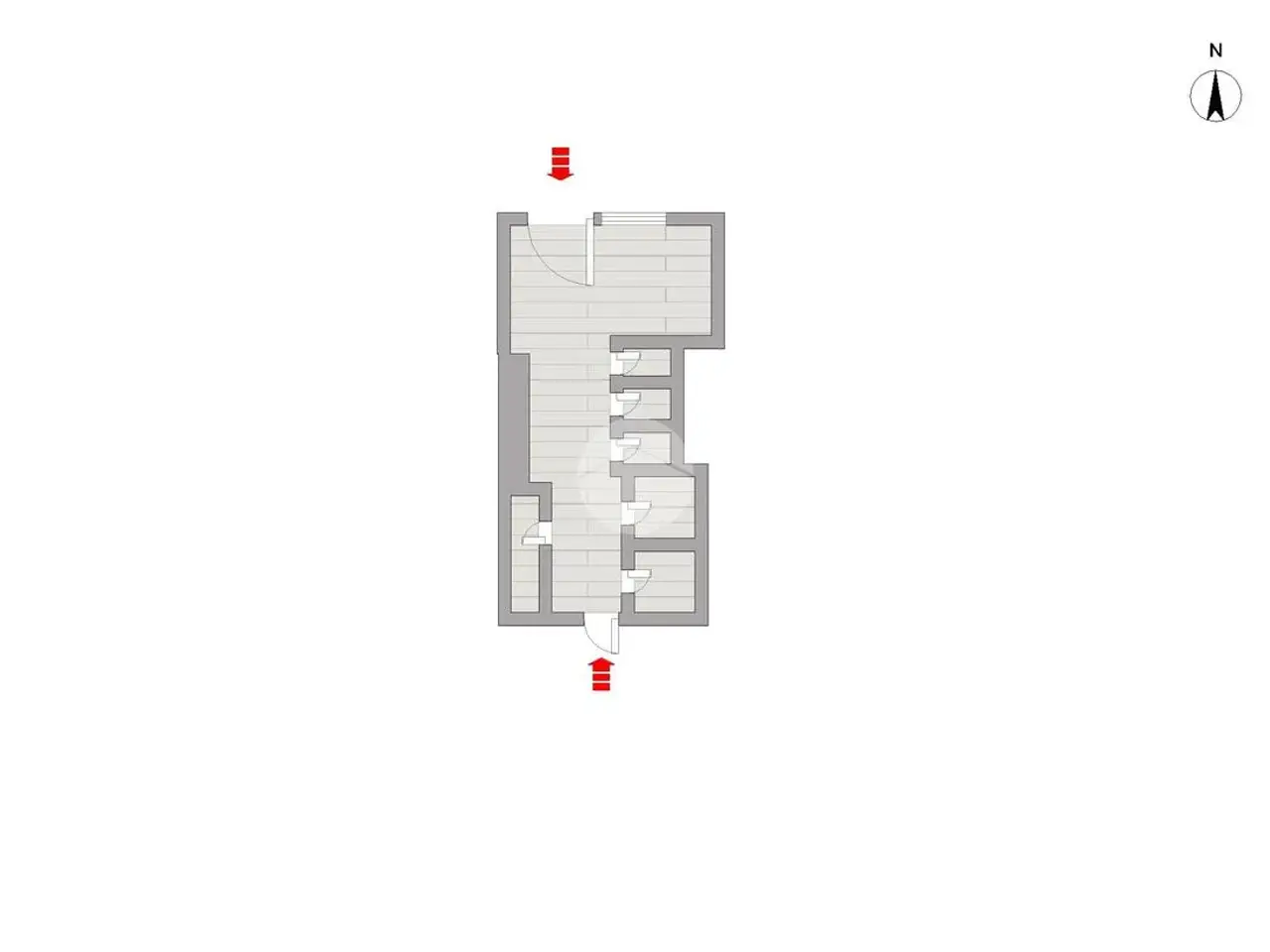 Negozio in Via Umberto Treccani 5, Carpenedolo, {3} - Planimetria 1