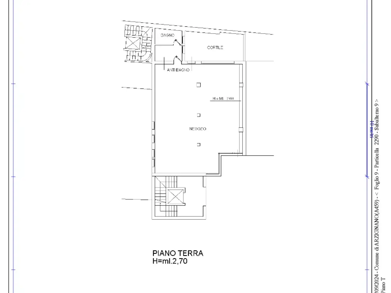Negozio in Via IV Novembre, Arzignano, {3} - Planimetria 1