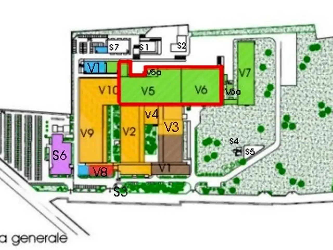 Laboratorio in Via Campania, Monza, {3} - Planimetria 1