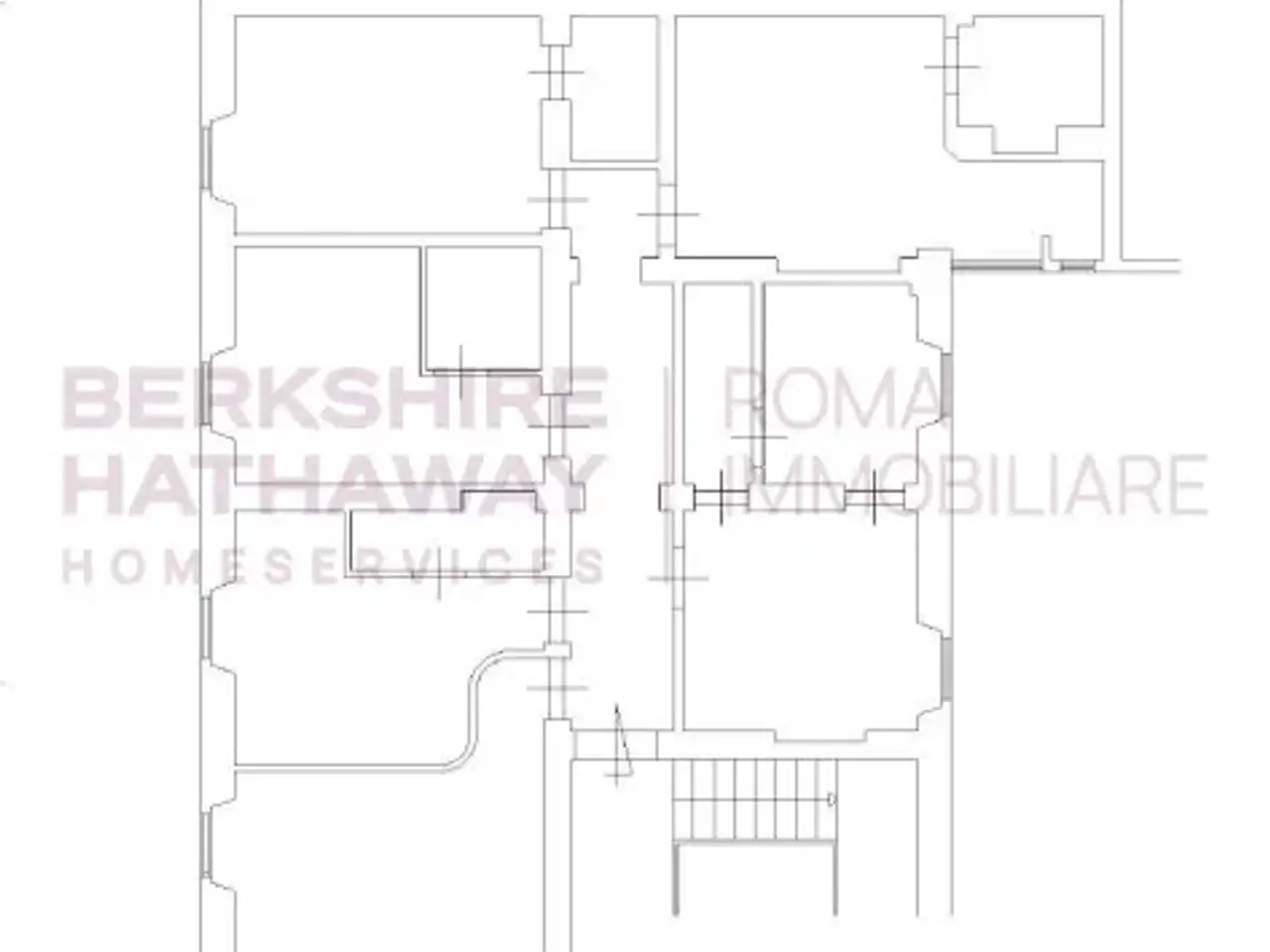 Hotel in Via Ottaviano, Roma, {3} - Planimetria 1