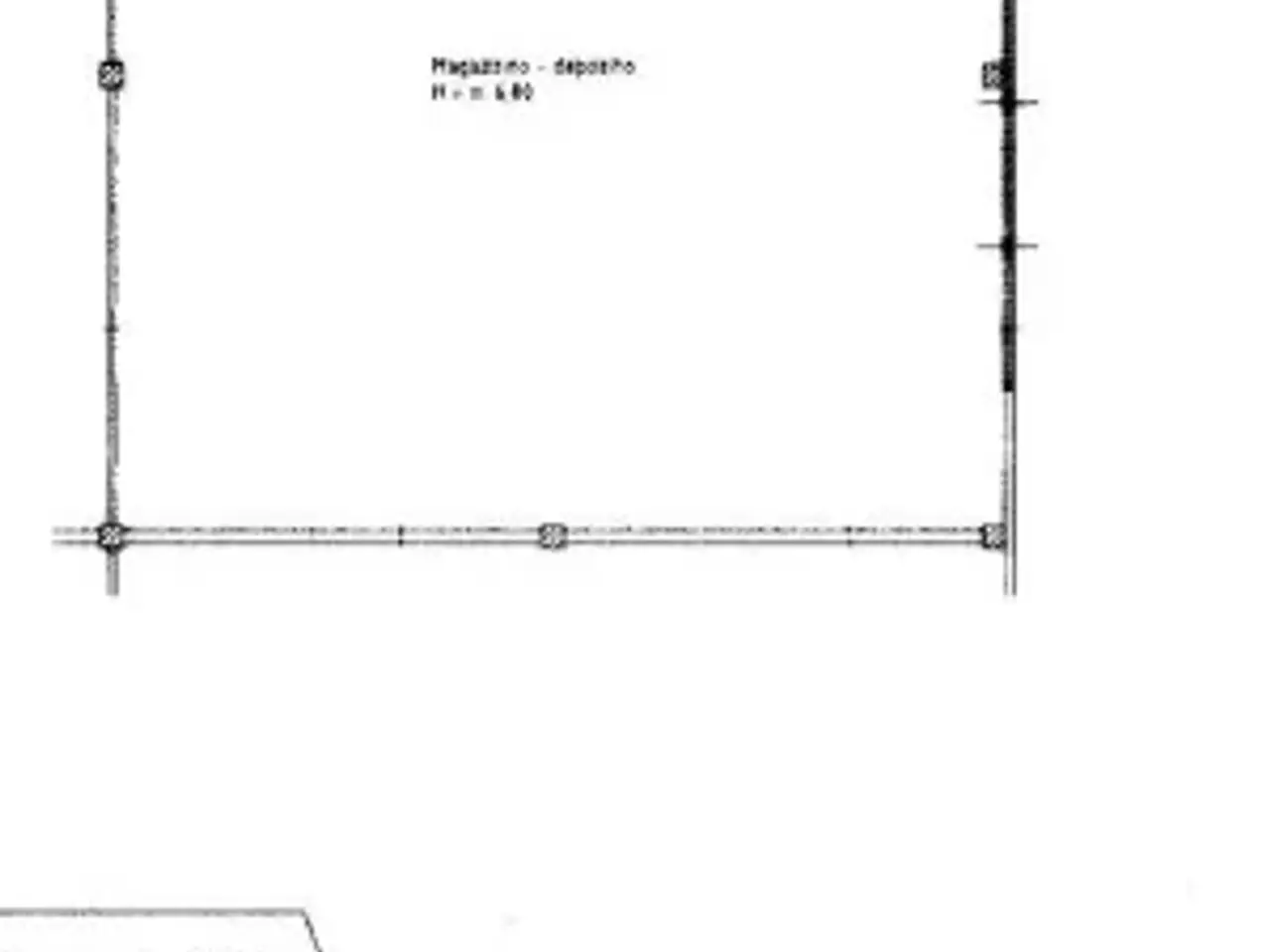 Negozio in Strada Martinella, Parma, {3} - Planimetria 1