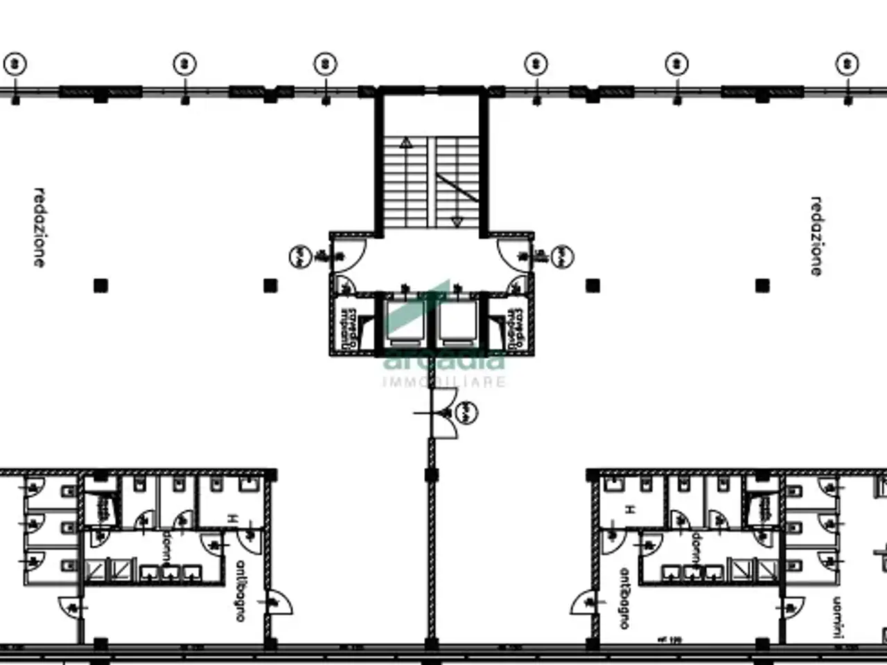 Ufficio in Via Saverio Milella 2/Bis, Bari, {3} - Planimetria 1