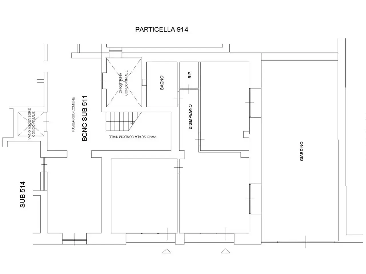 Ufficio in Via Michele Amari, Roma, {3} - Planimetria 1