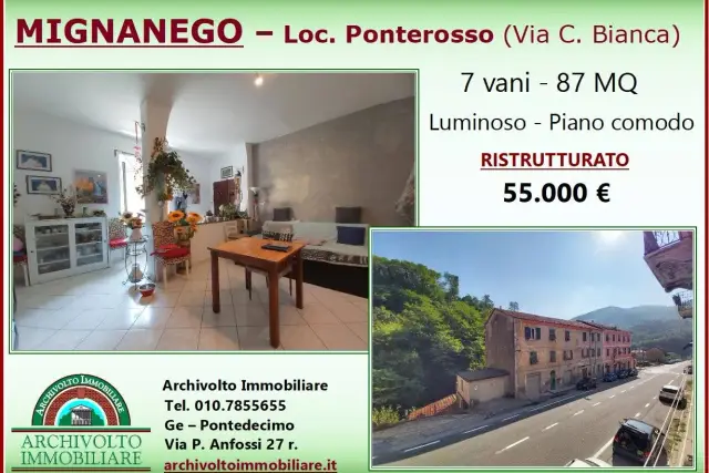 Vierzimmerwohnung in Via Croce Bianca, Mignanego - Foto 1