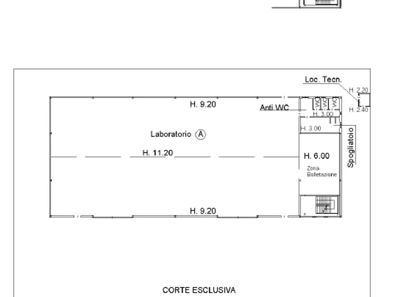 Capannone in Contrada Cesuna Snc, Cugnoli, {3} - Planimetria 1