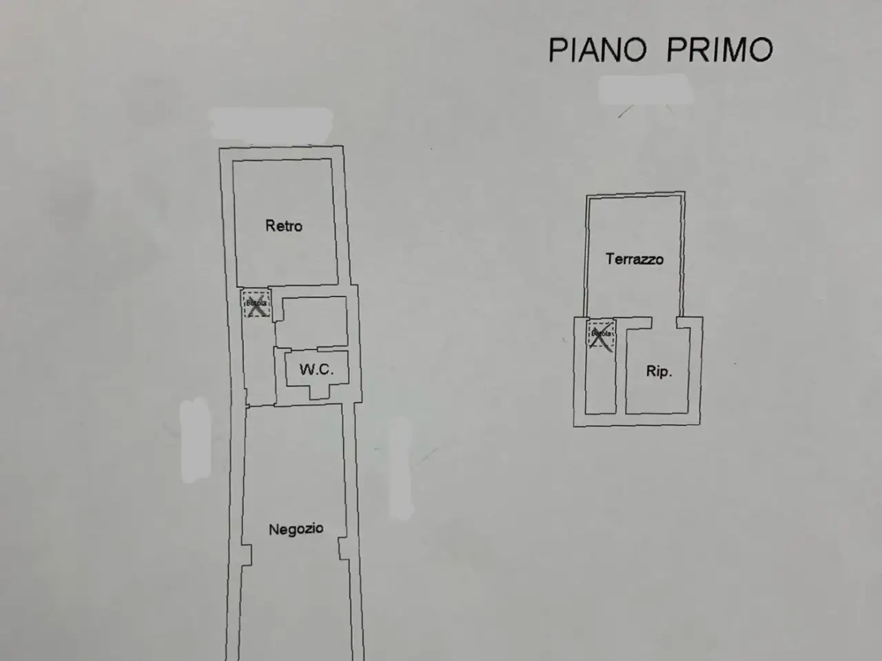 Locale commerciale in Via Reggio Campi II Tronco 74, Reggio Calabria, {3} - Planimetria 1