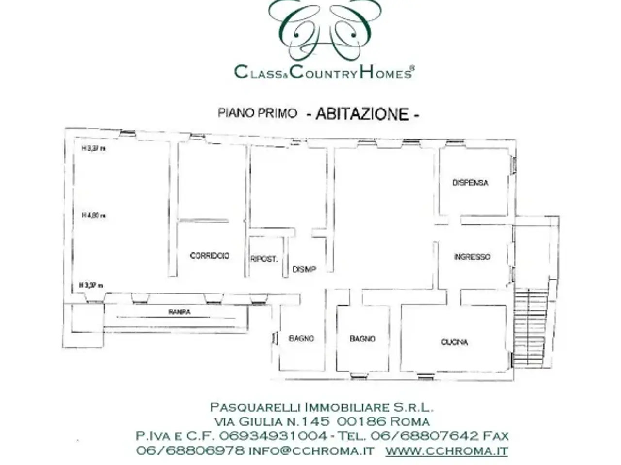 Negozio in Strada di Macchie, Amelia, {3} - Planimetria 1