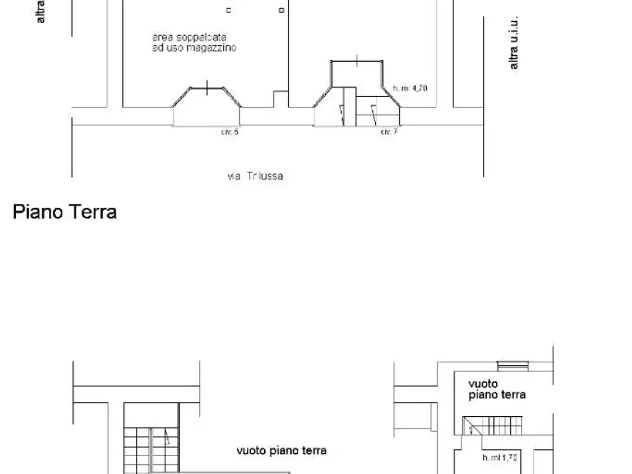 Negozio in Via Trilussa 5, Albano Laziale, {3} - Planimetria 1