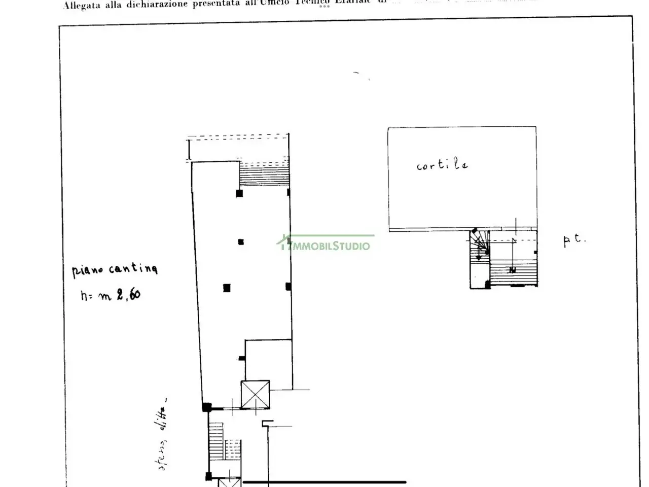 Magazzino in Piazza Giuseppe Garibaldi, Bari, {3} - Planimetria 1