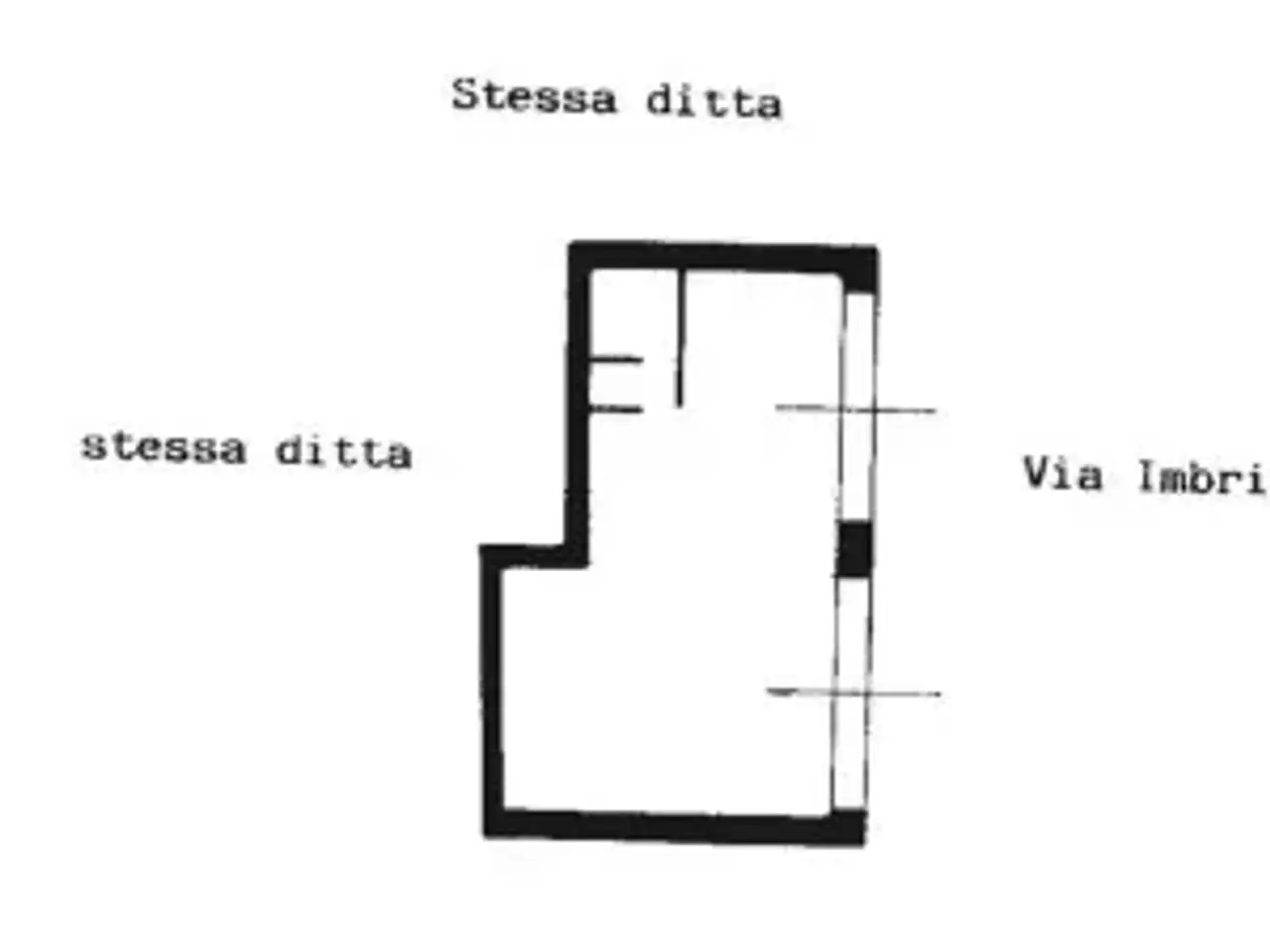 Negozio in Via Matteo Renato Imbriani 40, Lecce, {3} - Planimetria 1