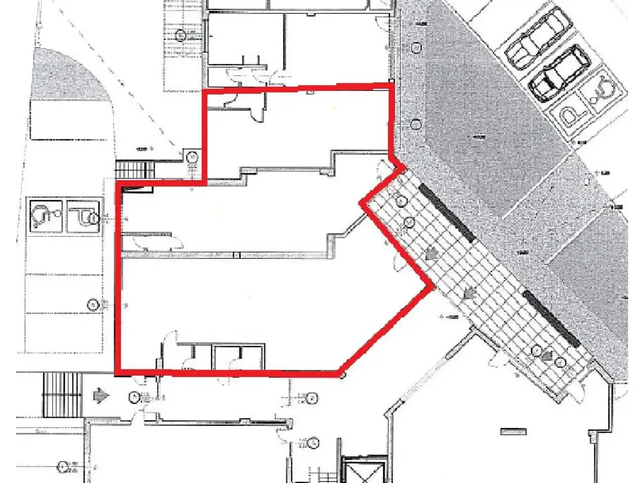 Ufficio in Via Iseo 1, Rovato, {3} - Planimetria 1