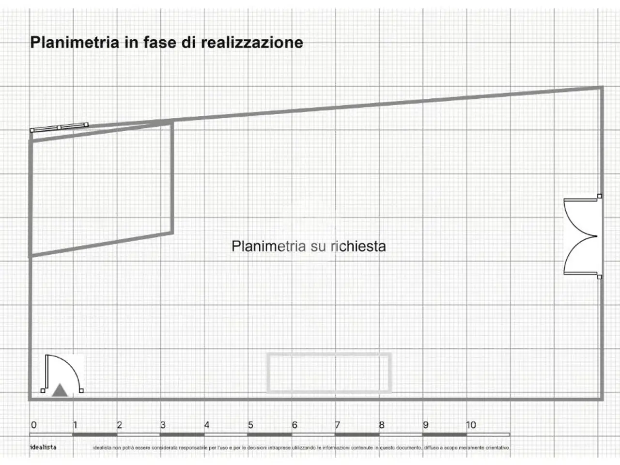 Negozio in Corso Giuseppe Garibaldi 3, Brescia, {3} - Planimetria 1