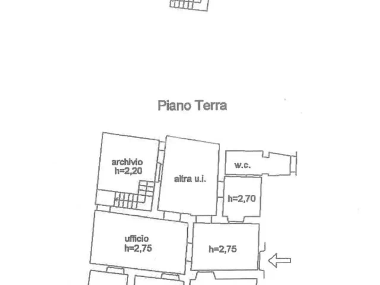 Ufficio in Lungarno delle Grazie 2, Firenze, {3} - Planimetria 1