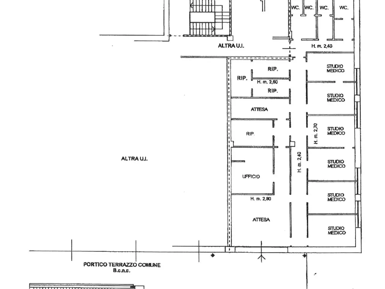 Ufficio in Via Valassina, Erba, {3} - Planimetria 1