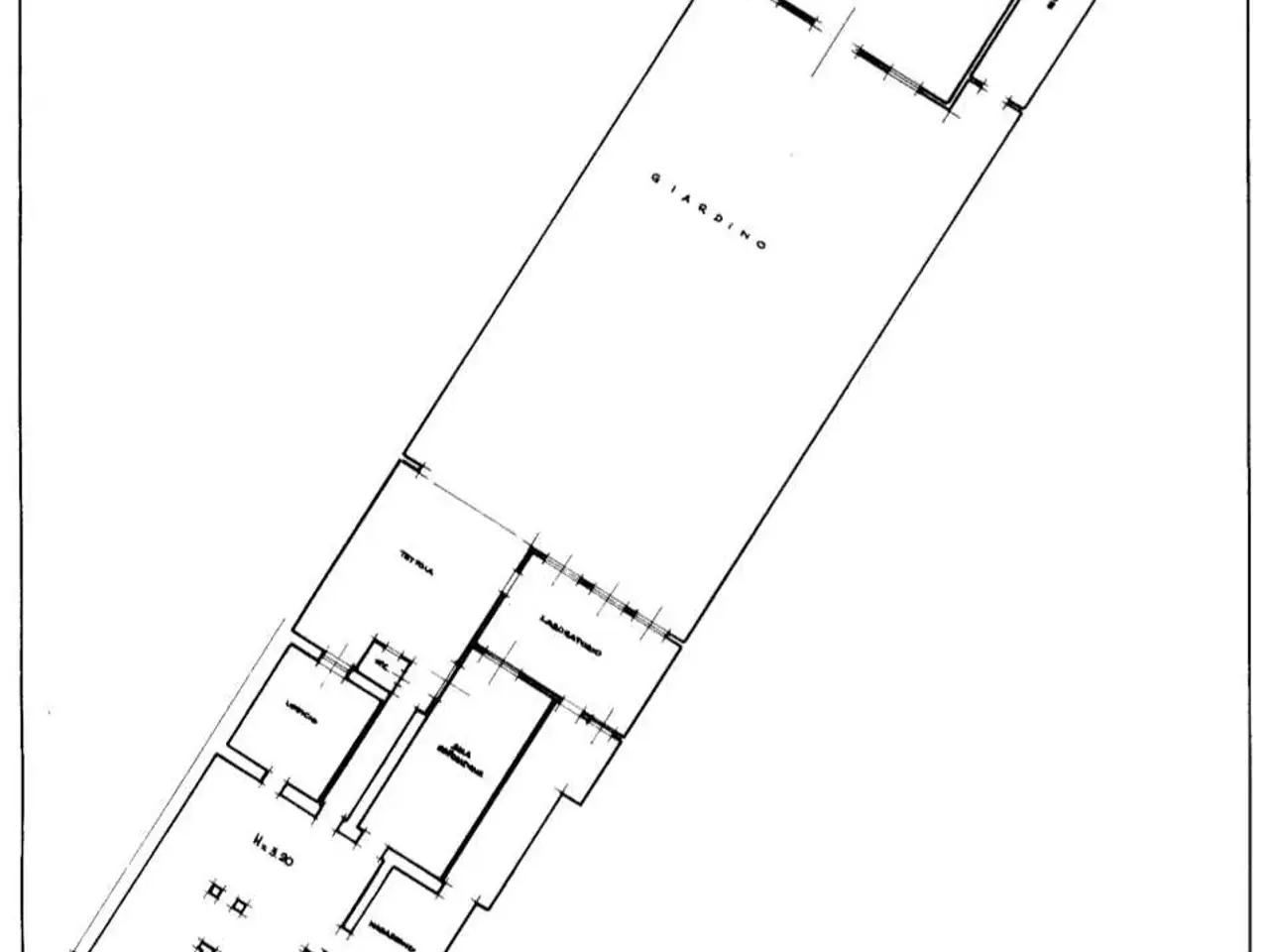 Negozio in Corso Amedeo, Livorno, {3} - Planimetria 1