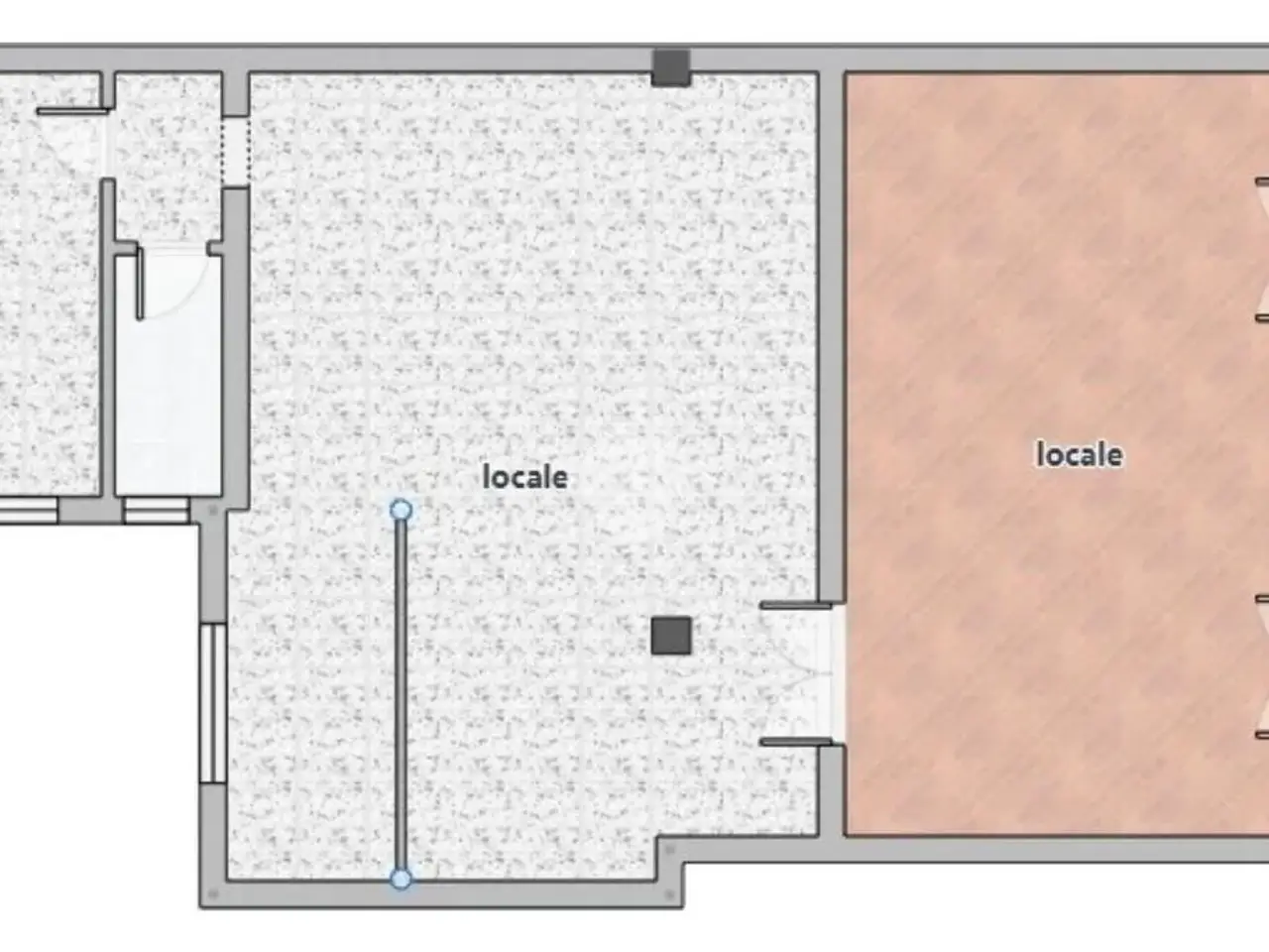 Negozio in Via Vittorio Veneto 62, Curti, {3} - Planimetria 1