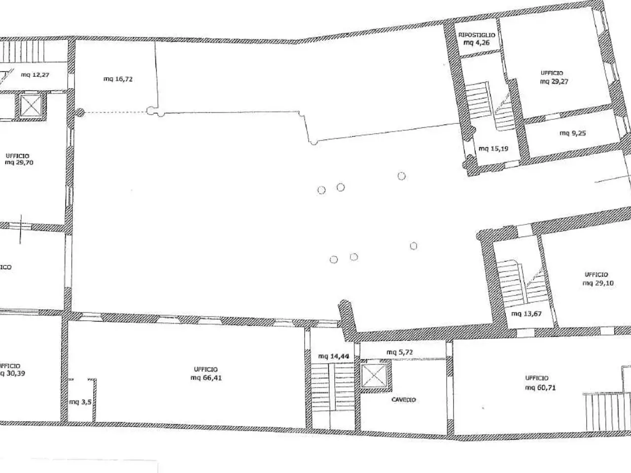 Ufficio in Via Roma , Reggio Emilia, {3} - Planimetria 1